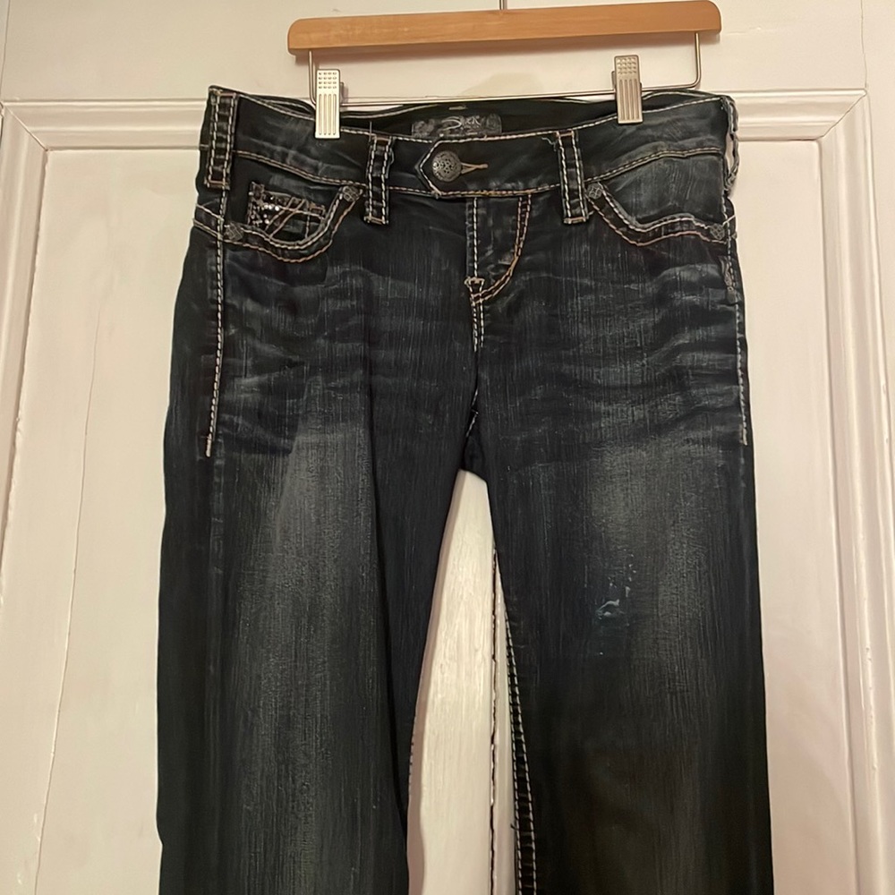 Low rise Y2K jeans